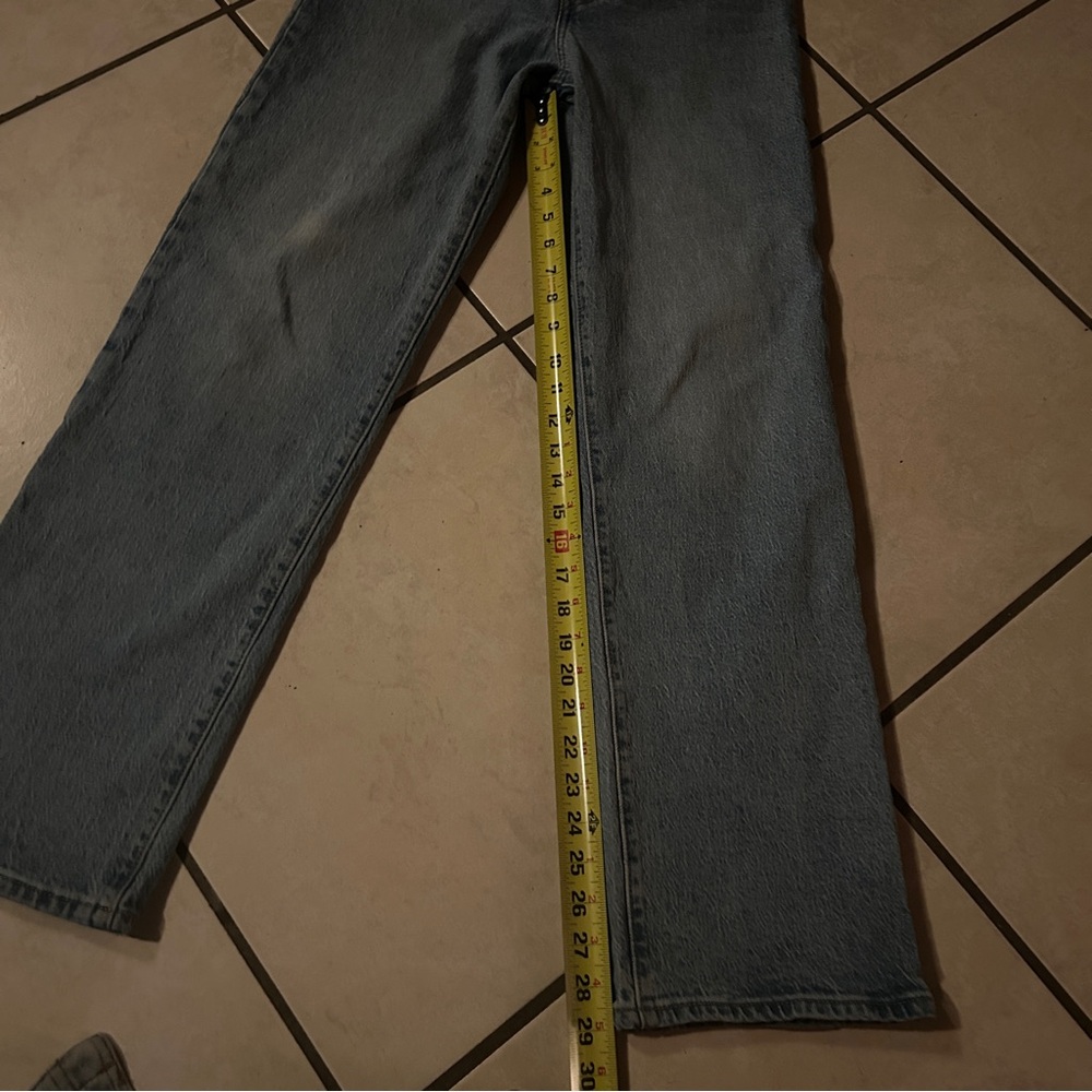 Levi's Ribcage Straight Leg Jeans - Picture 14 of 14